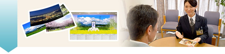 お写真と花飾りのご要望をご相談